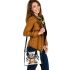 Cartoon tiger and dream catcher shoulder handbag