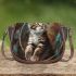 cats with dream catcher Saddle Bag