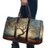 Celtic tree life and dream catcher 3d travel bag