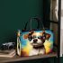 Charming pooch a dog with attitude Chic Stylish Small Handbag & Women Totes: Perfect Gift for Girlfriend | Crossbody, Purse, Handbag