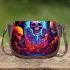 Circle of skulls Saddle Bags for Women: Perfect Gift for Girlfriend, Wife, Daughter