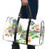 Colorful butterfly with floral designs on its wings 3d travel bag