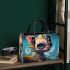 Colorful Hillside Creature Small Handbag