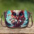 Colorful owl with unique mane Saddle Bags for Women: Perfect Gift for Girlfriend, Wife, Daughter