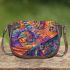 Complex and elaborate painting with unbelievably detailed saddle bag