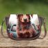 Contemplative canine a dog's view of the world saddle bag