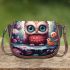 Curious owl in garden scene Saddle Bags for Women: Perfect Gift for Girlfriend, Wife, Daughter