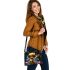 Cute baby bee with flowers shoulder handbag