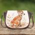 Cute baby deer saddle bag