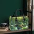 Cute baby turtle in the water small handbag