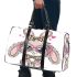 Cute cartoon bunny with pink heart shaped glasses 3d travel bag