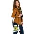 Cute cartoon frog with big eyes shoulder handbag