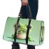 Cute cartoon frog with big eyes 3d travel bag