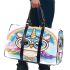 Cute cartoon owl with big eyes 3d travel bag