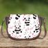 Cute cartoon panda pattern saddle bag