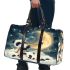 Cute cartoon pandas shooting stars 3d travel bag