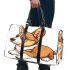 Cute corgi puppy 3d travel bag