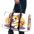 Cute corgi simple line drawing 3d travel bag