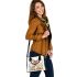 Cute deer with big head and eyes shoulder handbag