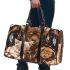 Cute dogs and cats with dream catcher drink coffee 3d travel bag