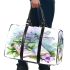 Cute dragonfly perched on an open book 3d travel bag