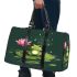 Cute kawaii frog standing on the edge 3d travel bag