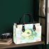 Cute kawaii turtle surrounded by bubbles small handbag