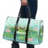 Cute little frog in the water 3d travel bag