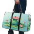 Cute little frog in the water 3d travel bag