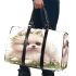 Cute little pomeranian puppy with fluffy fur 3d travel bag