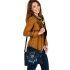 Cute owl sitting on a dreamcatcher shoulder handbag