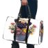 Cute pug dog inside a flower bucket 3d travel bag