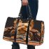 Cute yorkshire terrier puppy driving 3d travel bag