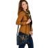 Darkness tiger and dream catcher shoulder handbag