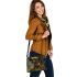 Dashhund mushroom and draem catcher shoulder handbag