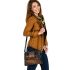 Deer hunting with dream catcher shoulder handbag