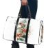 Dragonflies flowers and water lilies 3d travel bag