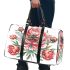 Dragonfly surrounded with peonies 3d travel bag