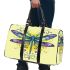 Dragonfly with swirls and filigree 3d travel bag