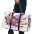 Drawing of an abstract design with lines 3d travel bag