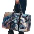 Elegant dressage horse with flowing mane 3d travel bag