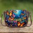 Enchanted butterfly circle Saddle Bags for Women: Perfect Gift for Girlfriend, Wife, Daughter