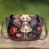 Enchanting fairy in floral haven Saddle Bags for Women: Perfect Gift for Girlfriend, Wife, Daughter