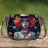 Enchanting woman with celestial Saddle Bags for Women: Perfect Gift for Girlfriend, Wife, Daughter