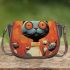 Enigmatic feline gathering Saddle Bags for Women: Perfect Gift for Girlfriend, Wife, Daughter