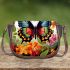 Ethereal beauty butterfly in a lush garden Saddle Bags for Women: Perfect Gift for Girlfriend, Wife, Daughter