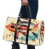 Fish in the style of kandinsky 3d travel bag