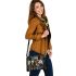 Five horse smile with dream catcher shoulder handbag