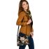 Fox Amidst Blooming Wildflowers Shoulder Handbag