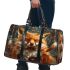 Fox smile with dream catcher 3d travel bag